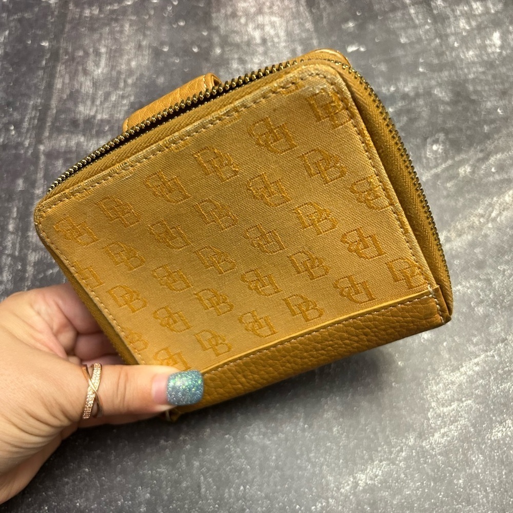 Dooney and Bourke Yellow Wallet - Picture 4 of 7